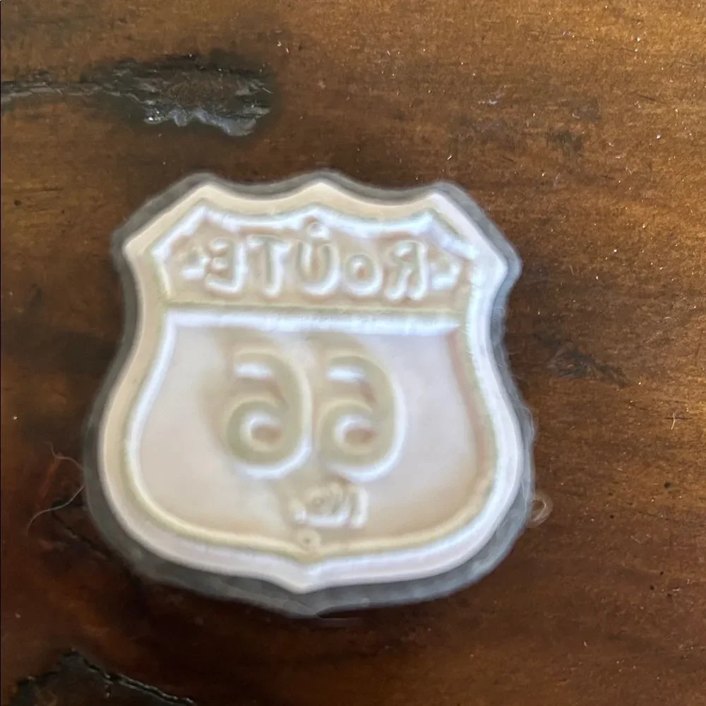 Route 66 wooden stamp NEW